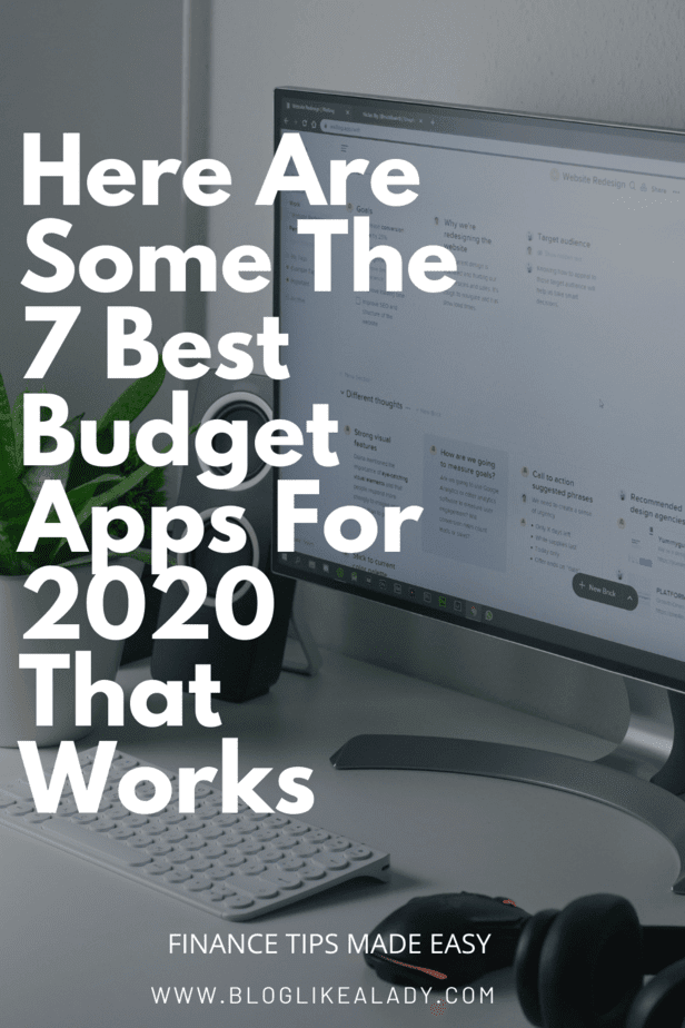 Here Are Some The 7 Best Budget Apps For 2020 That Works